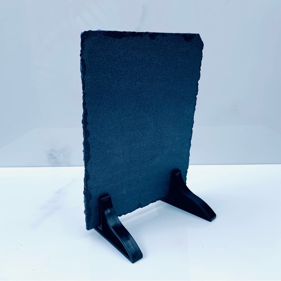 Our Lady of Charity a photo plaque, Natural Stone Frame - Picture 7 of 8